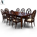 THOMASVILLE BOGART  DINING TABLE W/CHAIRS
