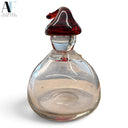SANTA GLASS JAR