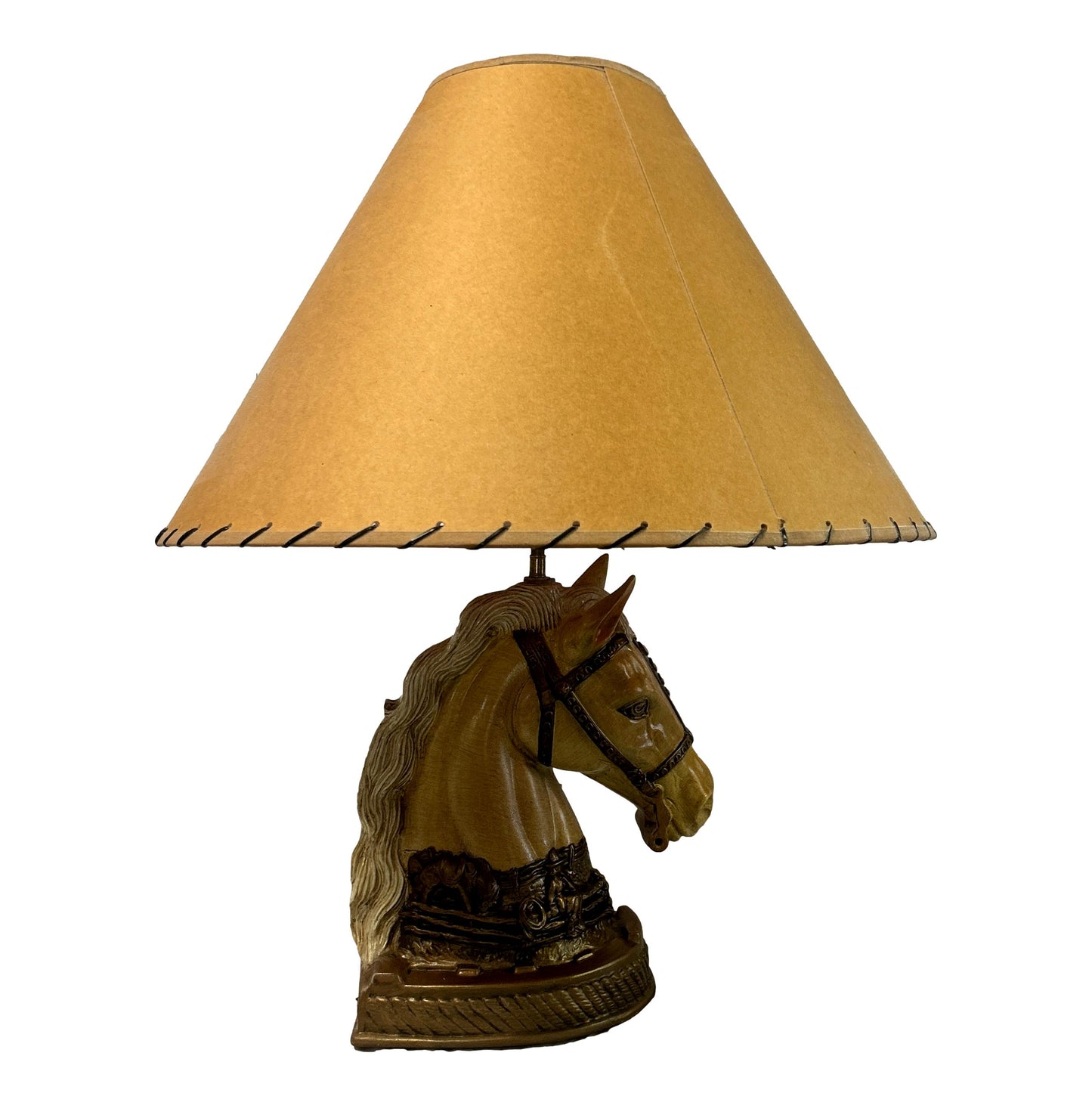 Mid Century Horse head lamp