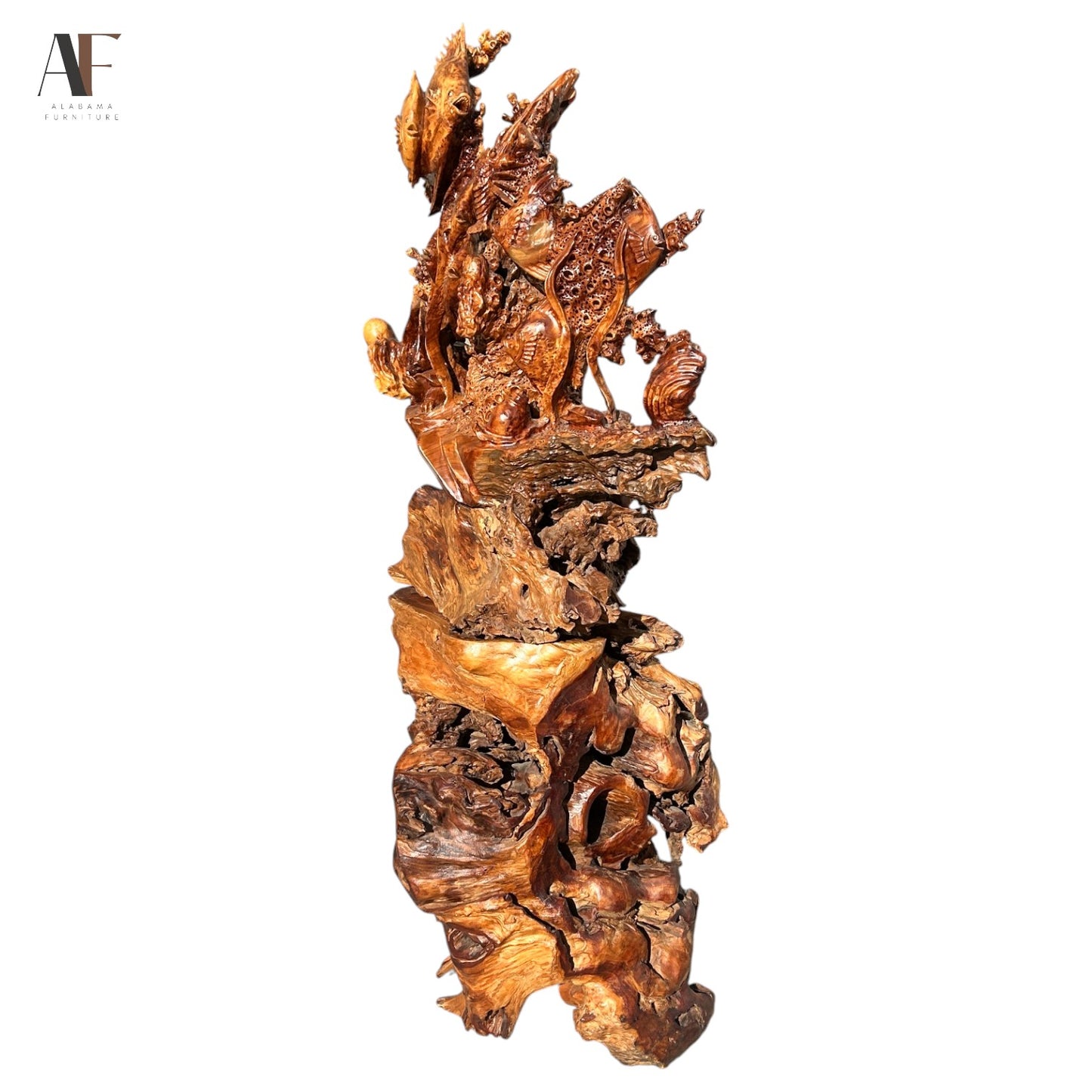 CARVED WOOD SCULPTURE