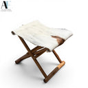 COWHIDE STOOL