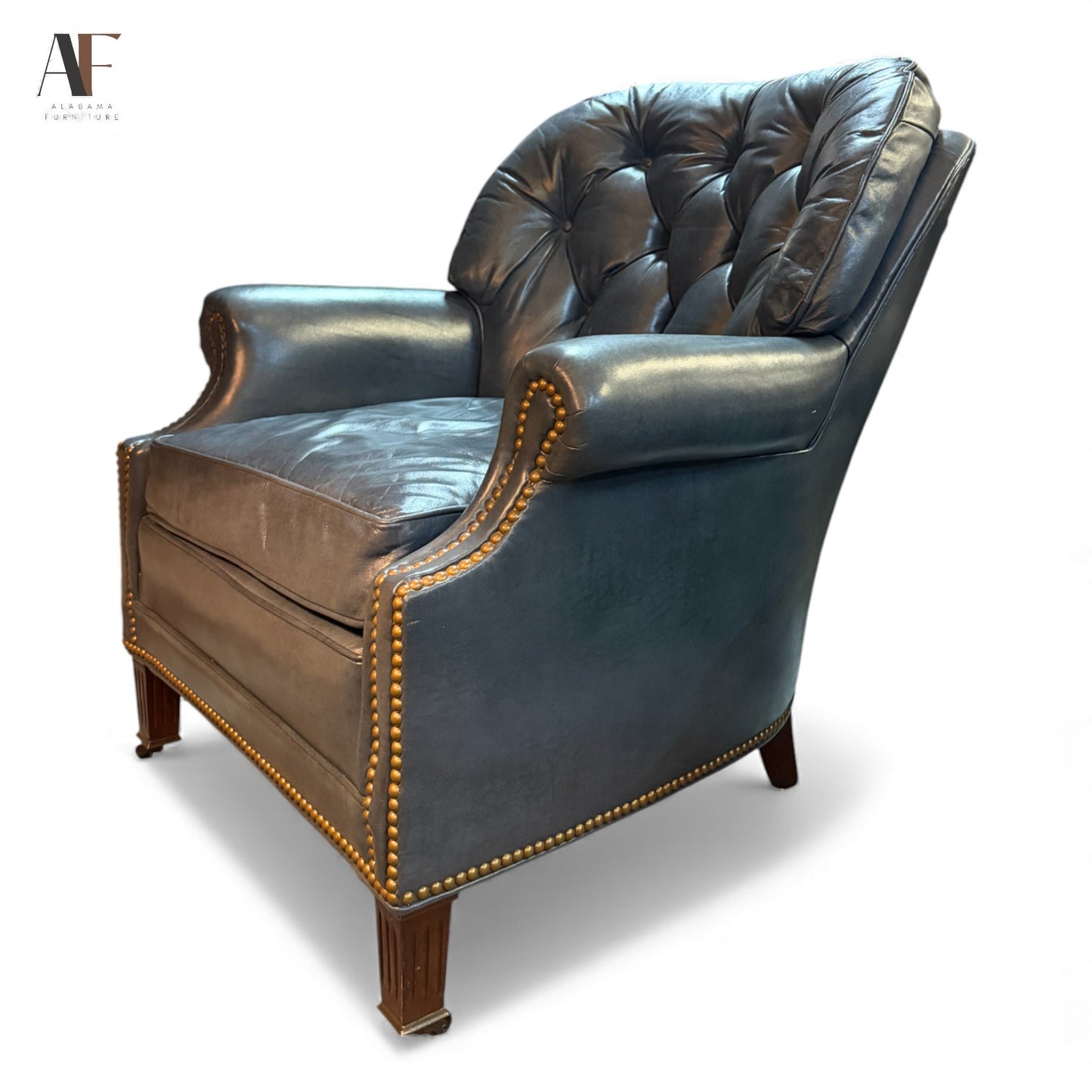 HANCOCK & MOORE LEATHER CHAIR