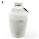 WHITE CLAY VASE