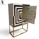 JONATHAN ADLER CABINET W/ BASE