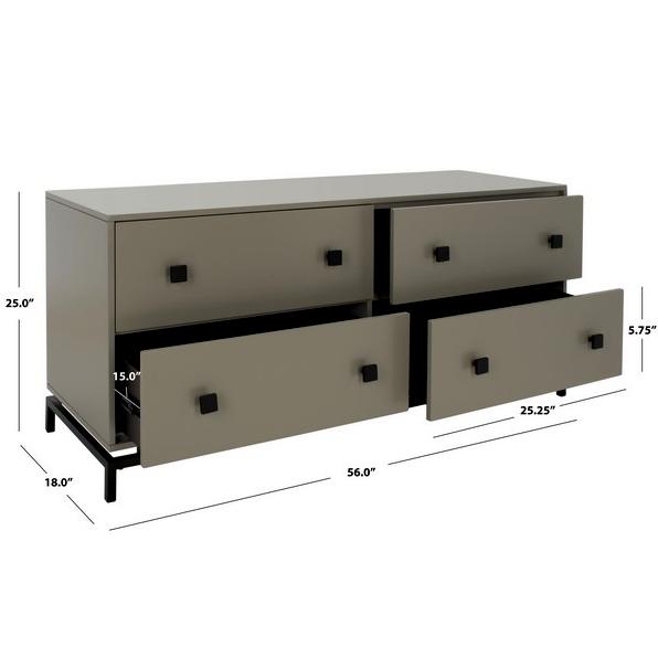 Claudette 4 Drawer Dresser