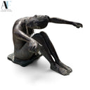 FRENCH BRONZE SCULPTURE COFFEE TABLE BASE