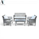 LOVESESAT, 2 CHAIRS & COFFEE TABLE SET