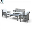 LOVESESAT, 2 CHAIRS & COFFEE TABLE SET