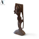 HAND-CARVED WOOD SCULPTURE