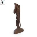 HAND-CARVED WOOD SCULPTURE