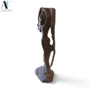 HAND-CARVED WOOD SCULPTURE
