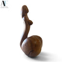 VINTAGE HAND-CARVED MALE & FEMALE FERTILITY SCULPTURE