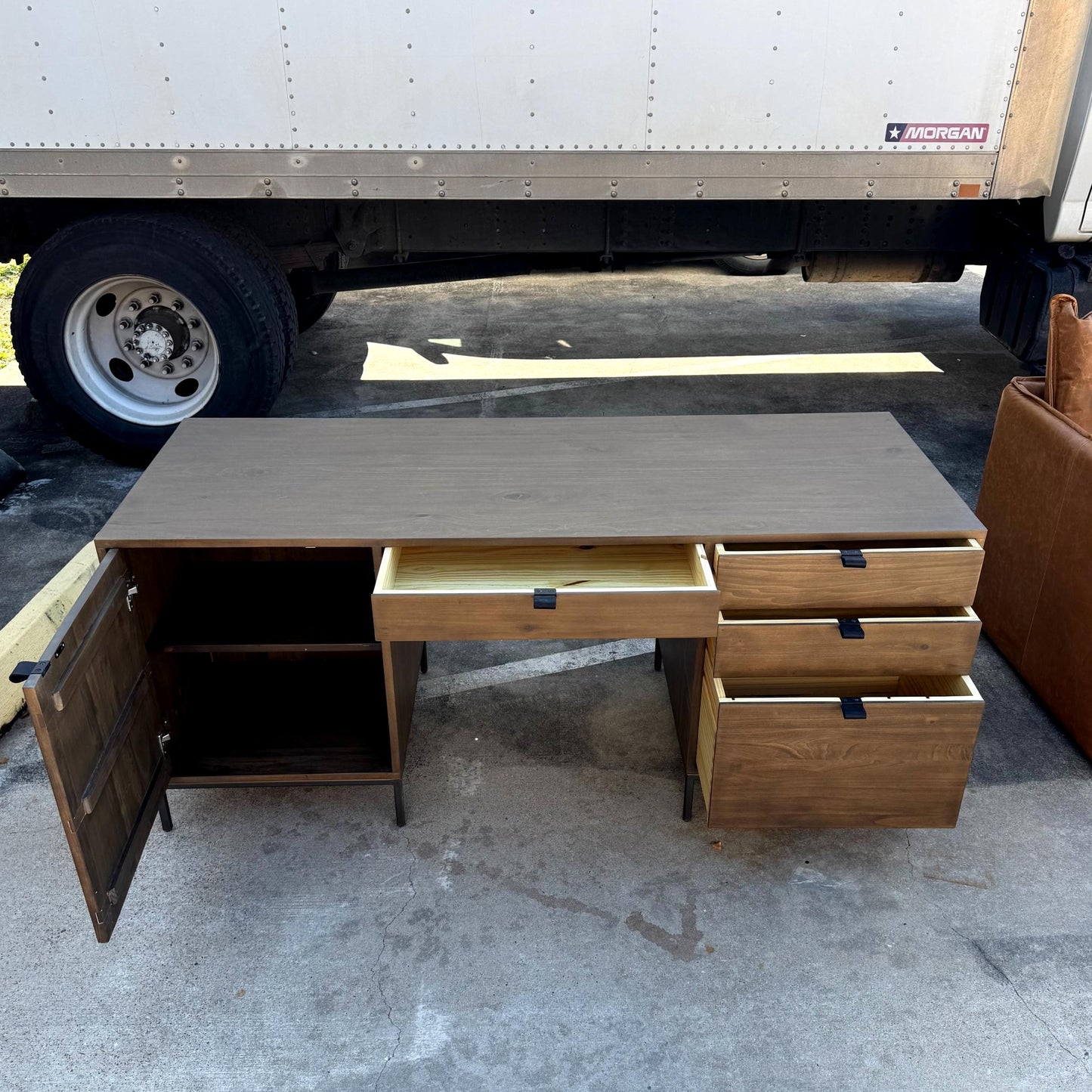 Trey Auburn Popular Executive Desk