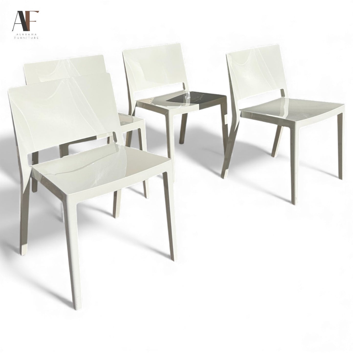 KARTELL LIZZ MAT CHAIRS (SET OF 4)