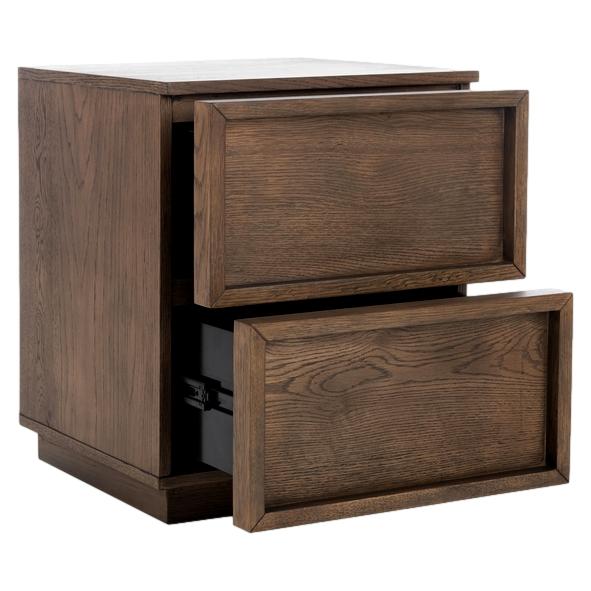 Zeus 2 Drawer Nightstand