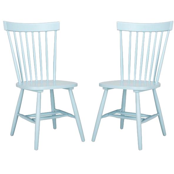 Set of 4 Parker 17''h Spindle Dining Chairs