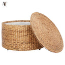 WICKER BASKET TABLE