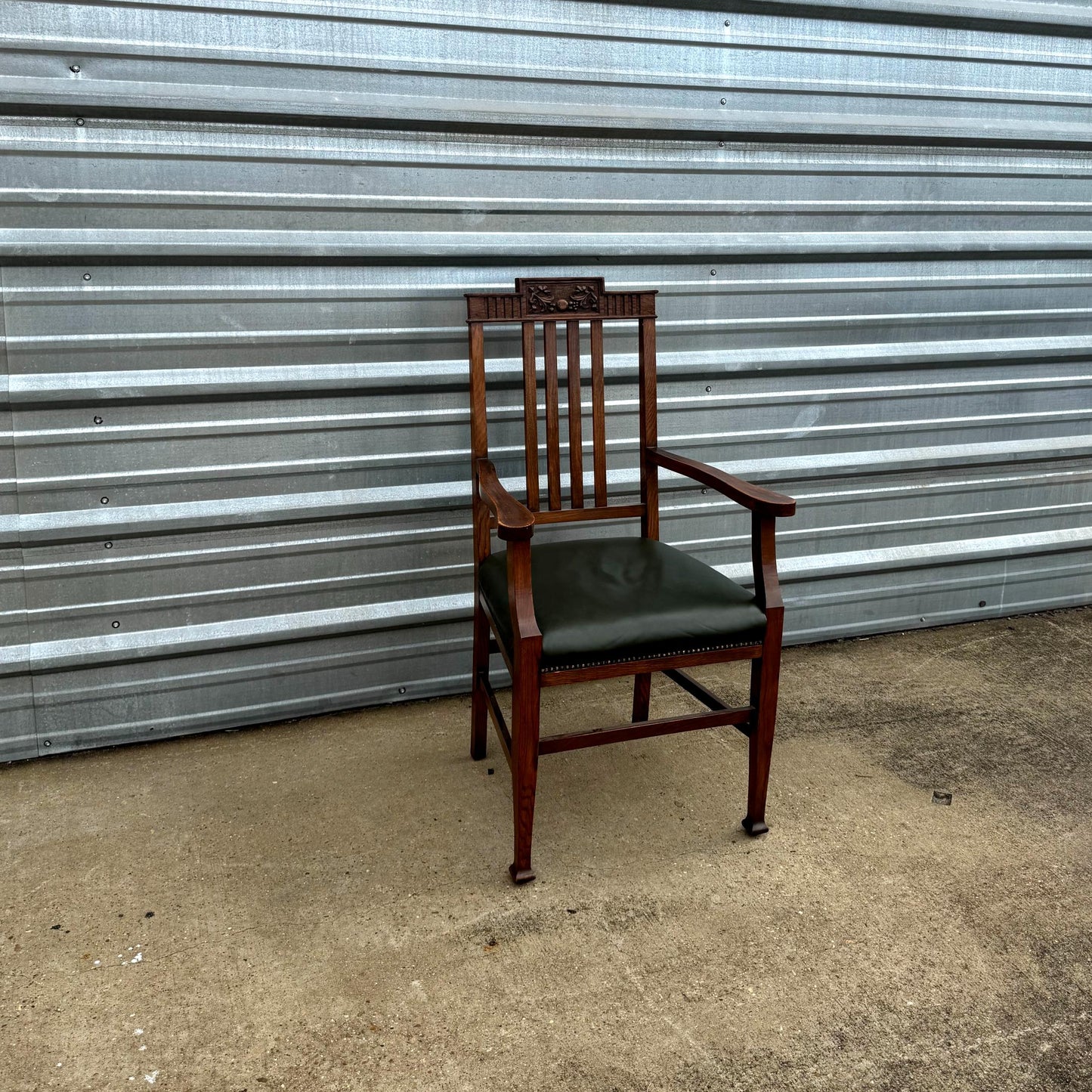 Set of 8 Oak Vintage Chairs