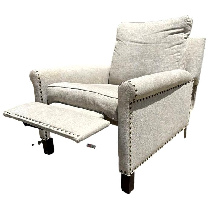 Upholstered Nail Head Recliner