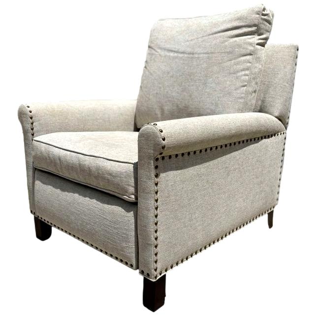 Upholstered Nail Head Recliner