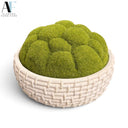 FAUX MOSS BOWL
