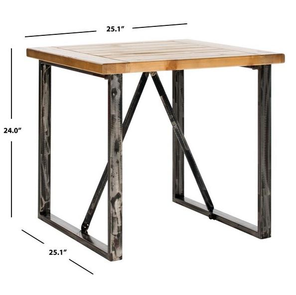 Chase Wood Top End Table