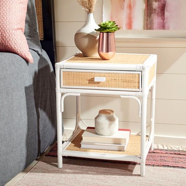 Roya 1 Drawer 1 Shelf Nightstand