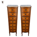 MARBLE TOP LINGERIE CHESTS (PAIR)