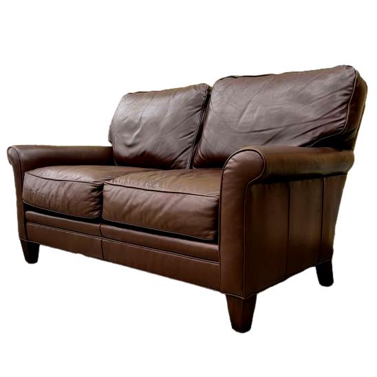 Leather Loveseat