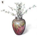 GLAZED POTTERY VASE