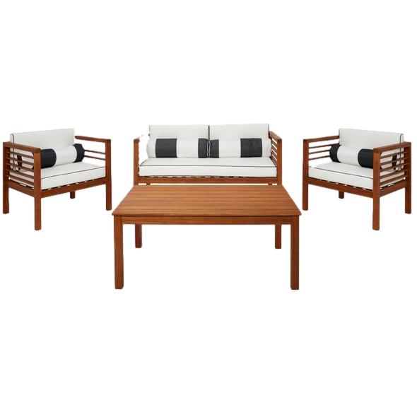 Alda 4 Pc Living Set