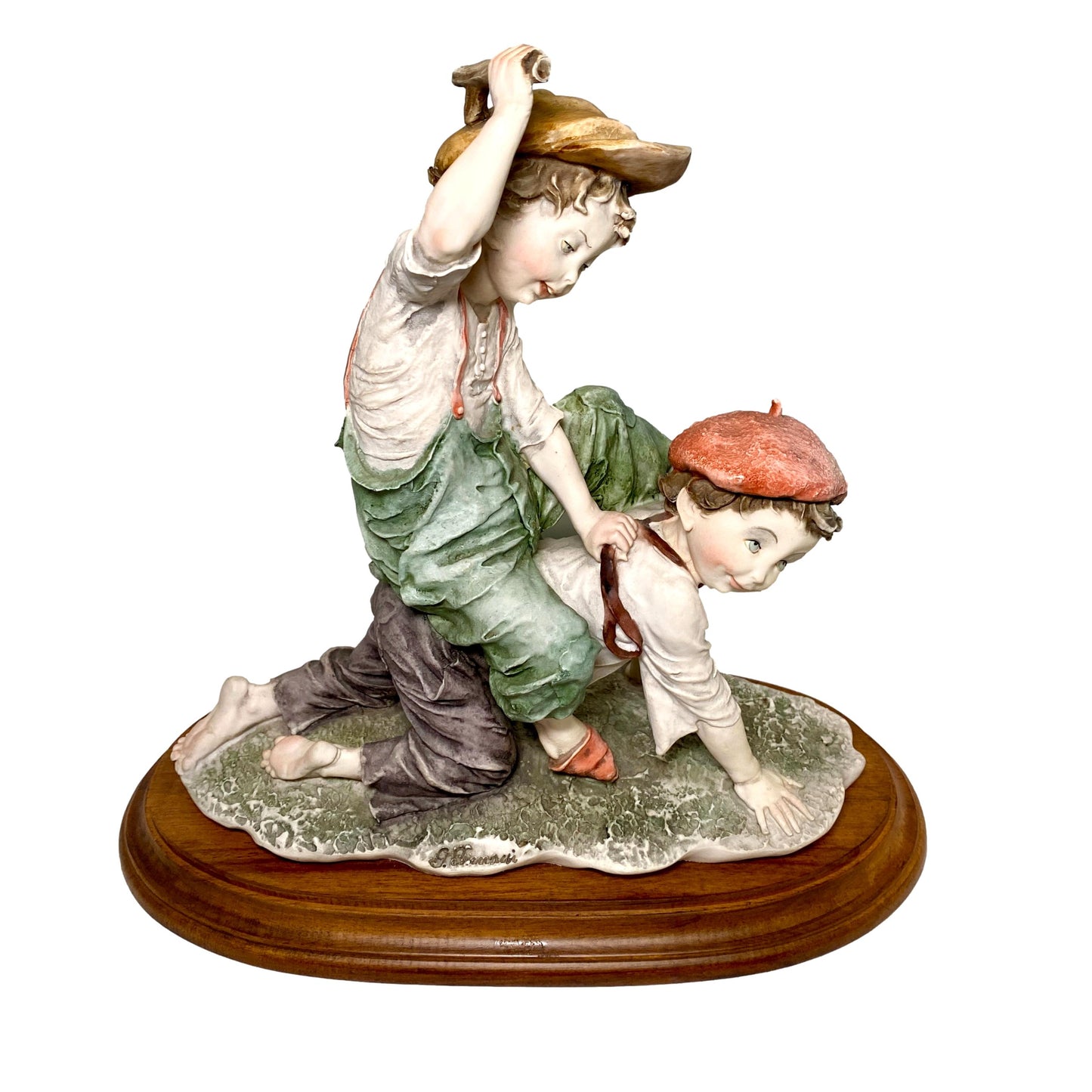 Boys Playing Figurine (Capodimonte)