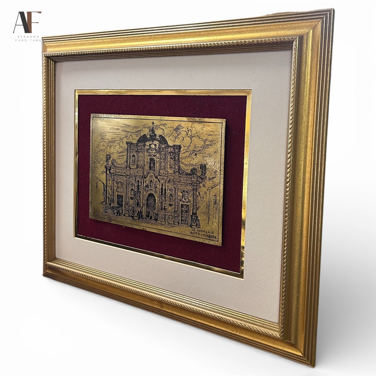 FRAMED GOLD PLAQUE (LA COMPANIA)
