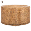 WICKER BASKET TABLE