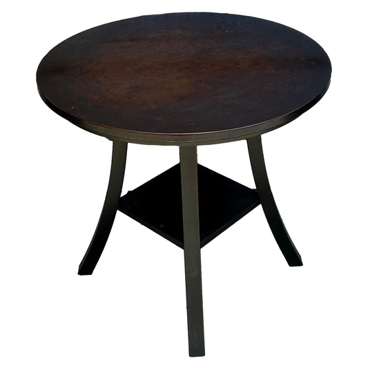 Copper Top Side Table