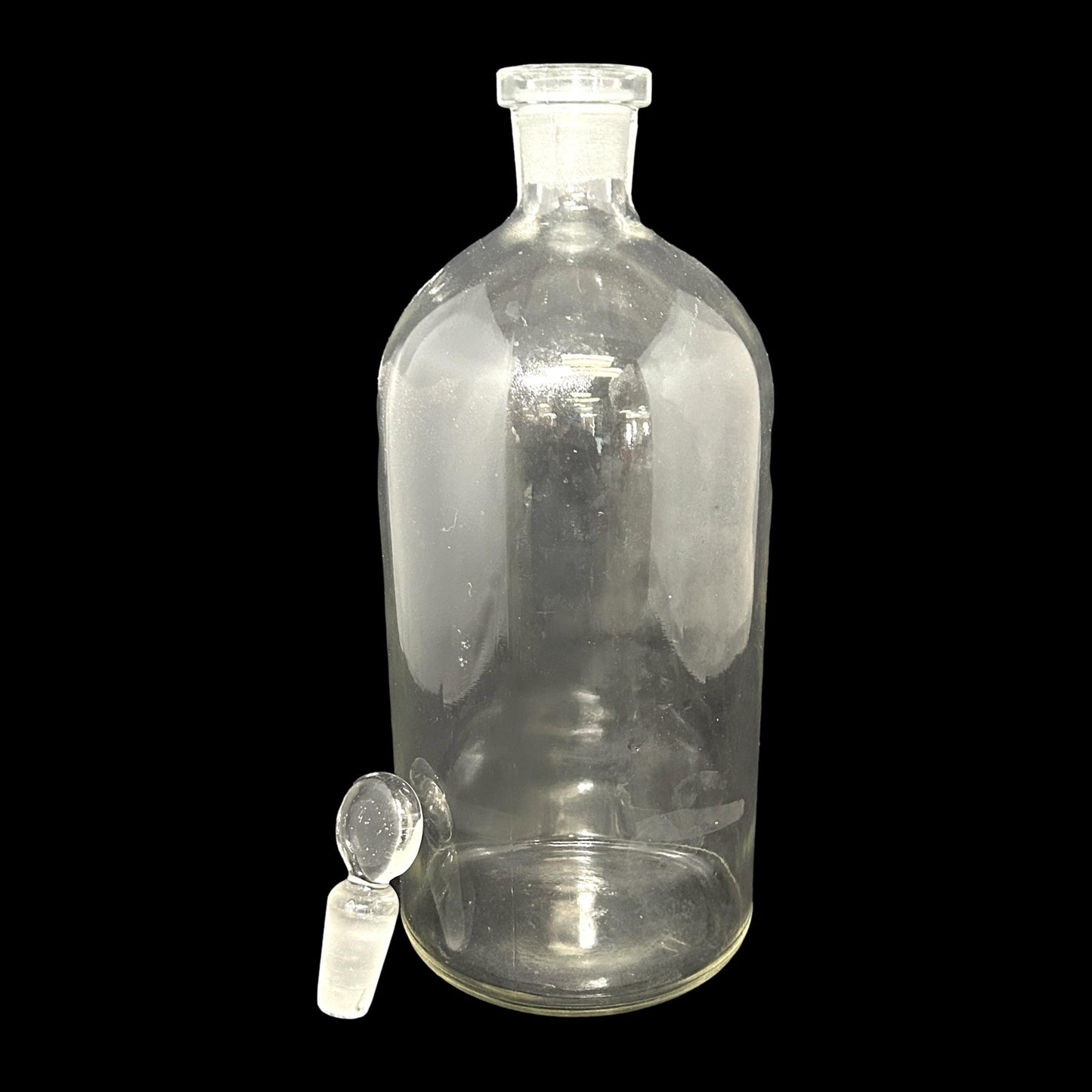 Clear Glass Apothecary Jar
