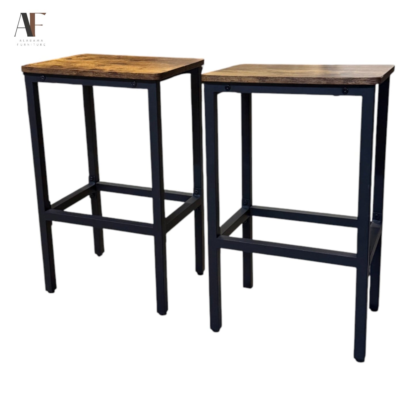 TABLE W/ CHAIRS (2 STOOLS)