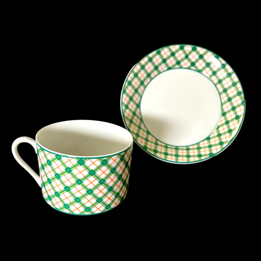 Fitz & Floyd Tattersal Cup & Saucer