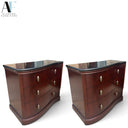 BERNHARDT NIGHTSTANDS (PAIR)