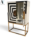 JONATHAN ADLER CABINET W/ BASE