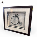 FRAMED VINTAGE BIKE