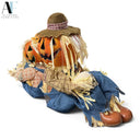 LIGHTED SCARECROW COUPLE