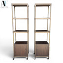 BOOKCASES (PAIR)