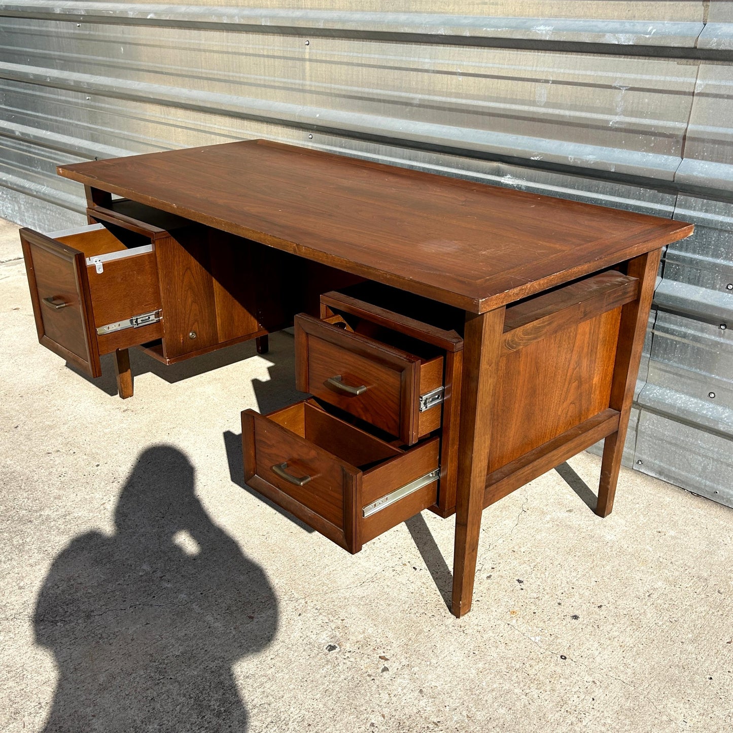 Mid-Century Modern Office Desk