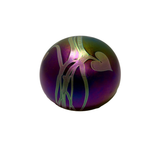 Lustre Glass Paperweight