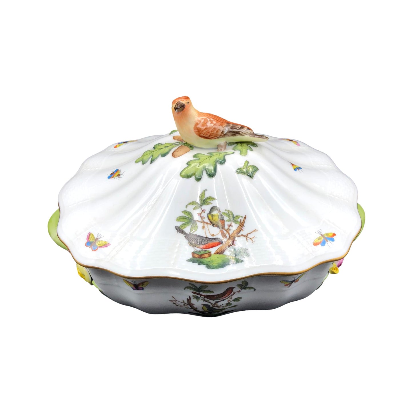 Herend Rothschild Bird Serverwith Lid