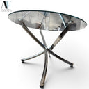 GLASS DINING TABLE