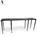 CRATE AND BARREL STEELE CONSOLE