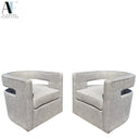 SWIVEL CHAIRS (PAIR)