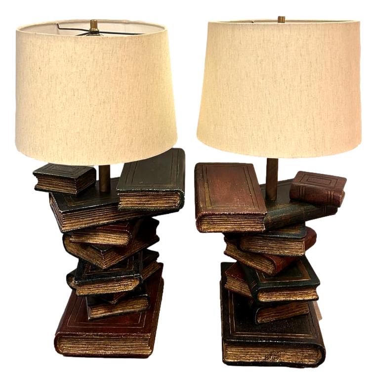 Pair of Book Lamps